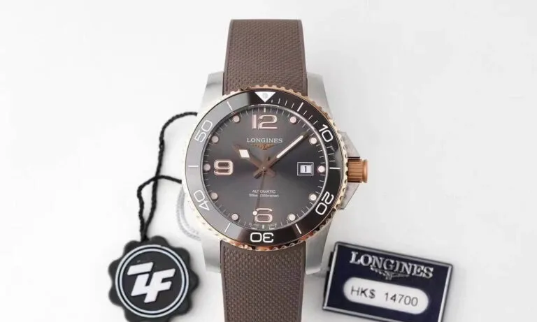 Longines Concas L3.781.3.78.9 ZF Factory 1:1 Best Edition Replica Watch Black Bezel